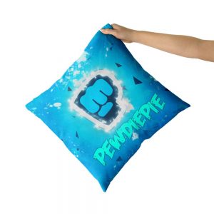 PewDiePie Cotton Canvas custom pillow custom covers Throw Pillow Pillow Covers Sofa Pillow - PewDiePie Merch
