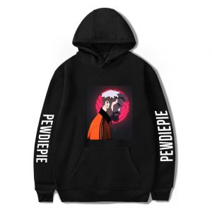 Pewdiepie Sweatshirts Loose Young Casual Adult Letter Men s Hoodies 2020 New Stylish Logo Clothes Full - PewDiePie Merch