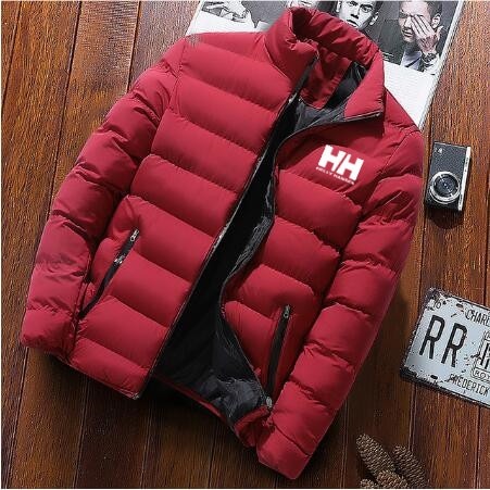 2020 new men winter warm out wear large size mens long sleeve stand collar casual zipper warm cotton jacket 6340 - PewDiePie Merch