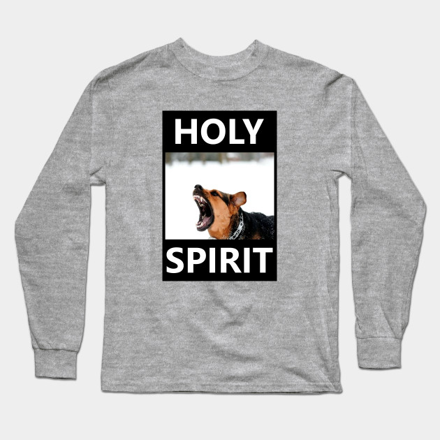 holy spirit long sleeve t shirt 1553 - PewDiePie Merch