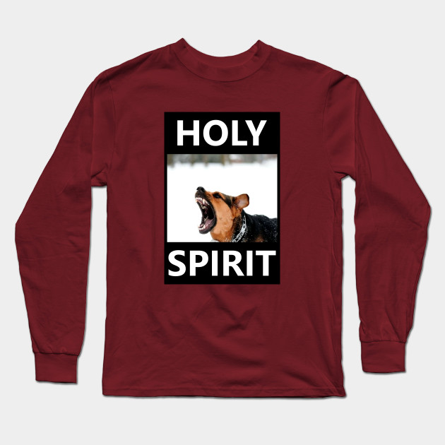 holy spirit long sleeve t shirt 6845 - PewDiePie Merch
