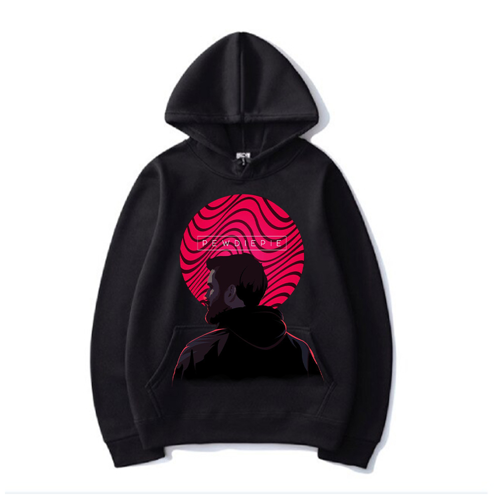 pewdiepie 3d print design hoodie mens womens cotton printing sweatshirt 2987 - PewDiePie Merch