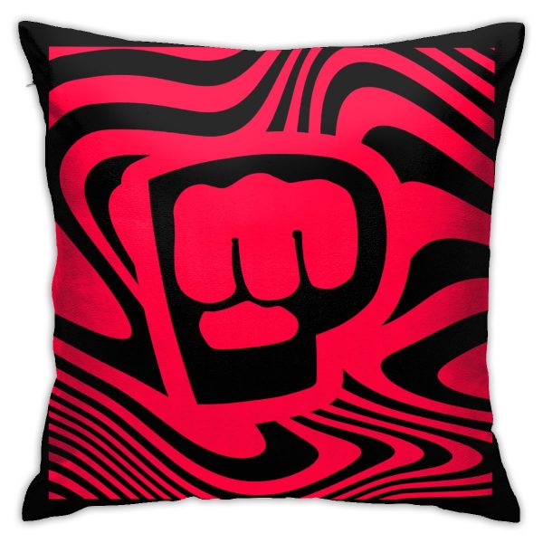 Pewdiepie Logo Wall Brofist Youtuber Logo Dakimakura Pillow Case Pillow Cover Throw Pillows Silk Pillow Case - PewDiePie Merch