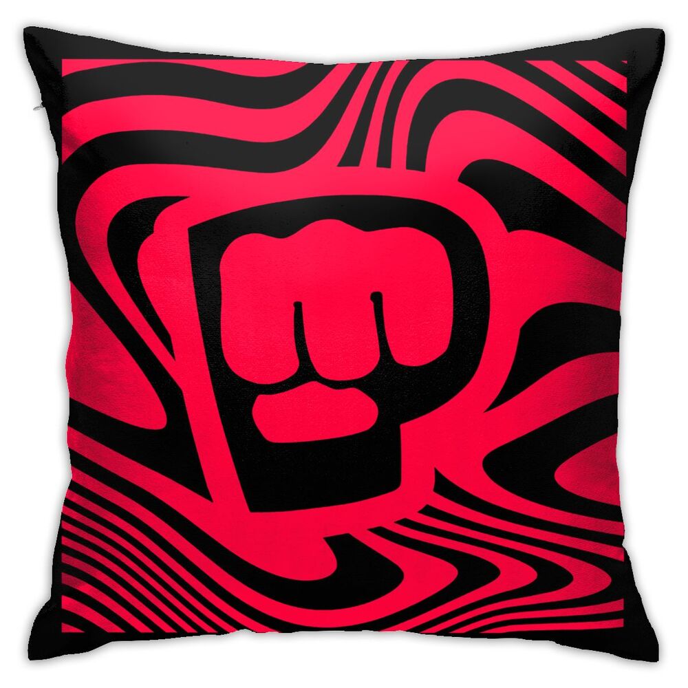 Pewdiepie Logo Wall Brofist Youtuber Logo Dakimakura Pillow Case Pillow Cover Throw Pillows Silk Pillow Case