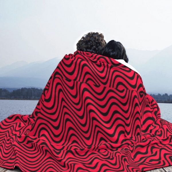 Pewdiepie Red And Black Blanket Bedspread Bed Plaid Blanket Muslin Plaid Picnic Blanket Bedspread 220X240